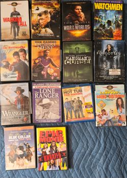 Movie DVD's each