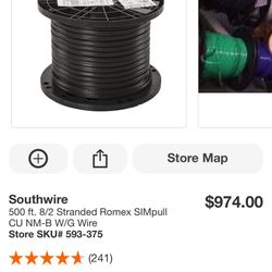 Wire 8/2 Gauge Romex