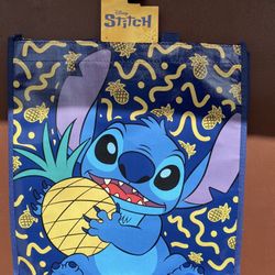  Stitch From Lilo & Stitch Movie Reusable Large Tote  Bag.