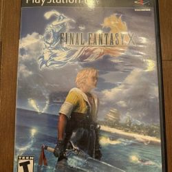 Final Fantasy X (Sony PlayStation 2, 2001) CIB Complete In Box *Tested*