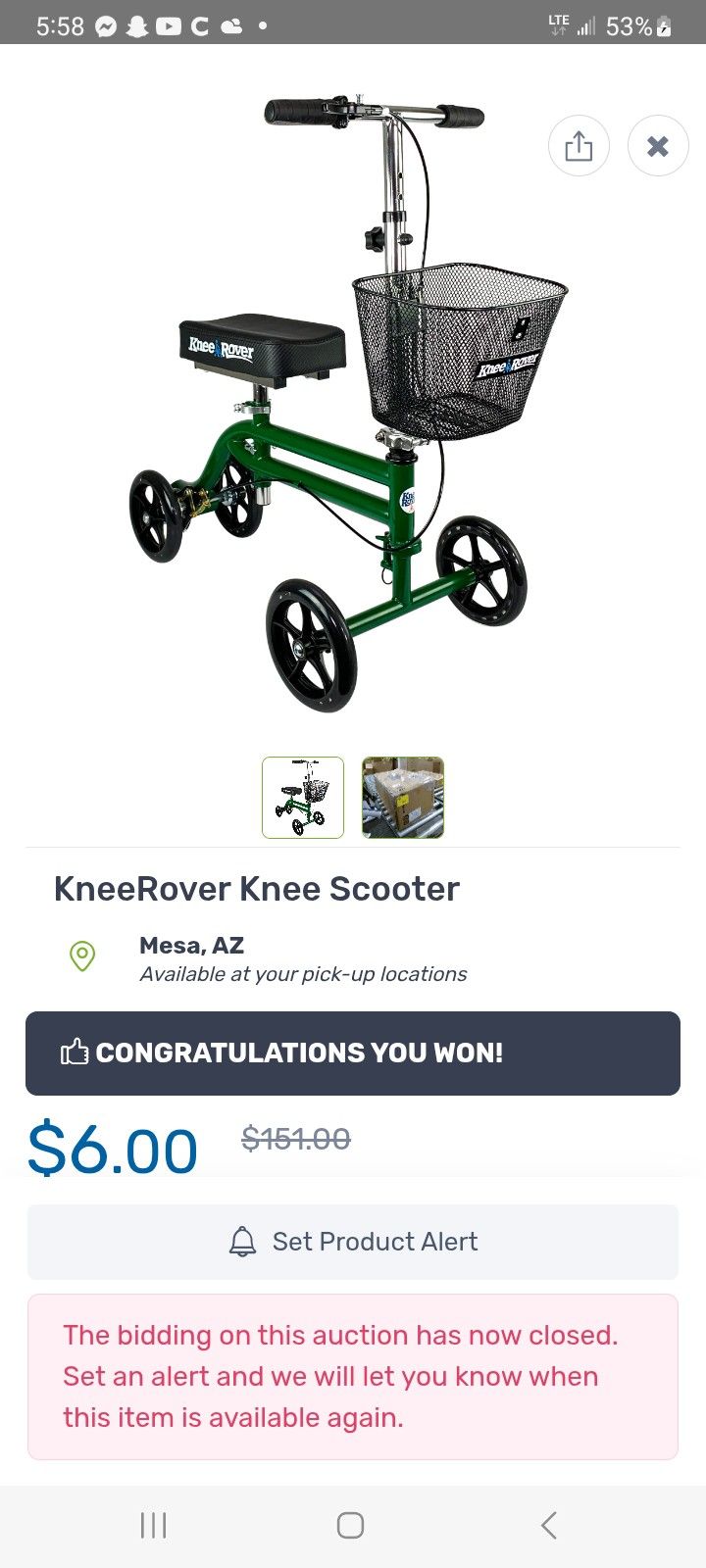 Knee Scooter