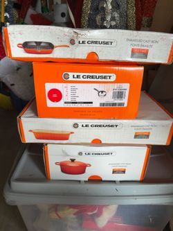 NEW Le Creuset 6-Piece Signature Cast Iron Cookware Set – Cerise