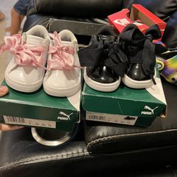 Baby Puma Shoes Size 4