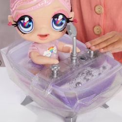 Glitter Babyz Color Change Bubbling Bathtub