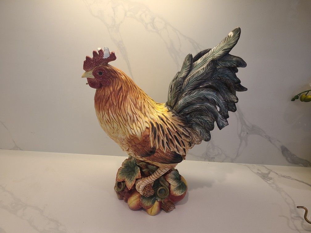Ceramic Porcelain Rooster