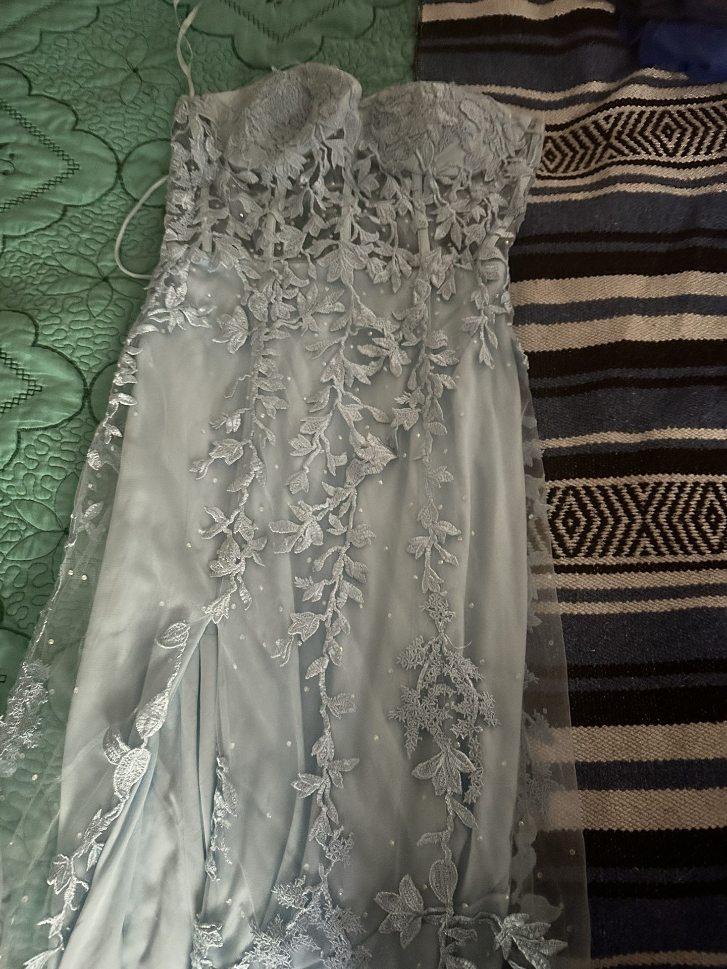 Selling Prom Dress Light Blue (Pick Up Only) Used Only One Day