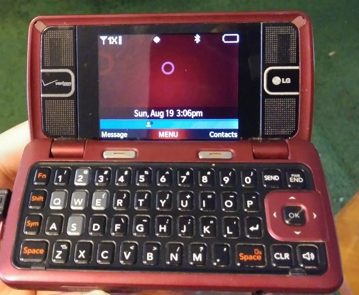 LG EnV2 VX9100 - Maroon (Verizon)