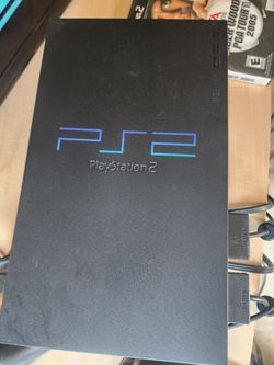 Playstation 2 With 3 Games(Works Good)