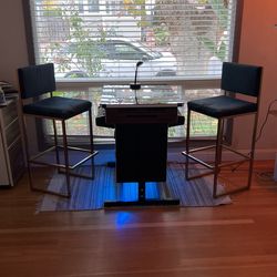 Blue And Gold Chairs 