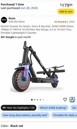 Brand New Electric Scooter! Unopened box