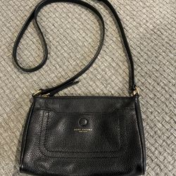 Marc Jacobs Black Leather Crossbody Bag