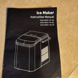 Counter Top Ice Maker