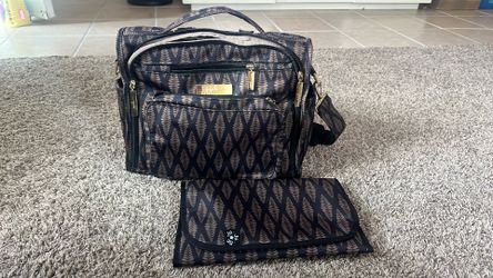 JuJuBe Diaper Bag + Matching Changing Pad