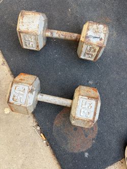 Hand weights 35 lbs