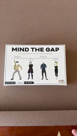 Mind the Gap Trivia Board Game