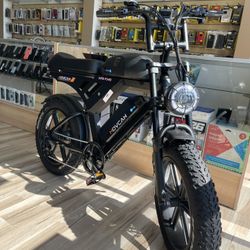 Dual Battery Super Movcan Ebike Brand New Black Friday Financing Deal! $10 To $99 Down To Take It Today! 