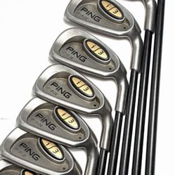 Ping i3 Oversized 3 Thru PW Reg Flex Graphite Shafts New Midsized Golf Pride Hripd
