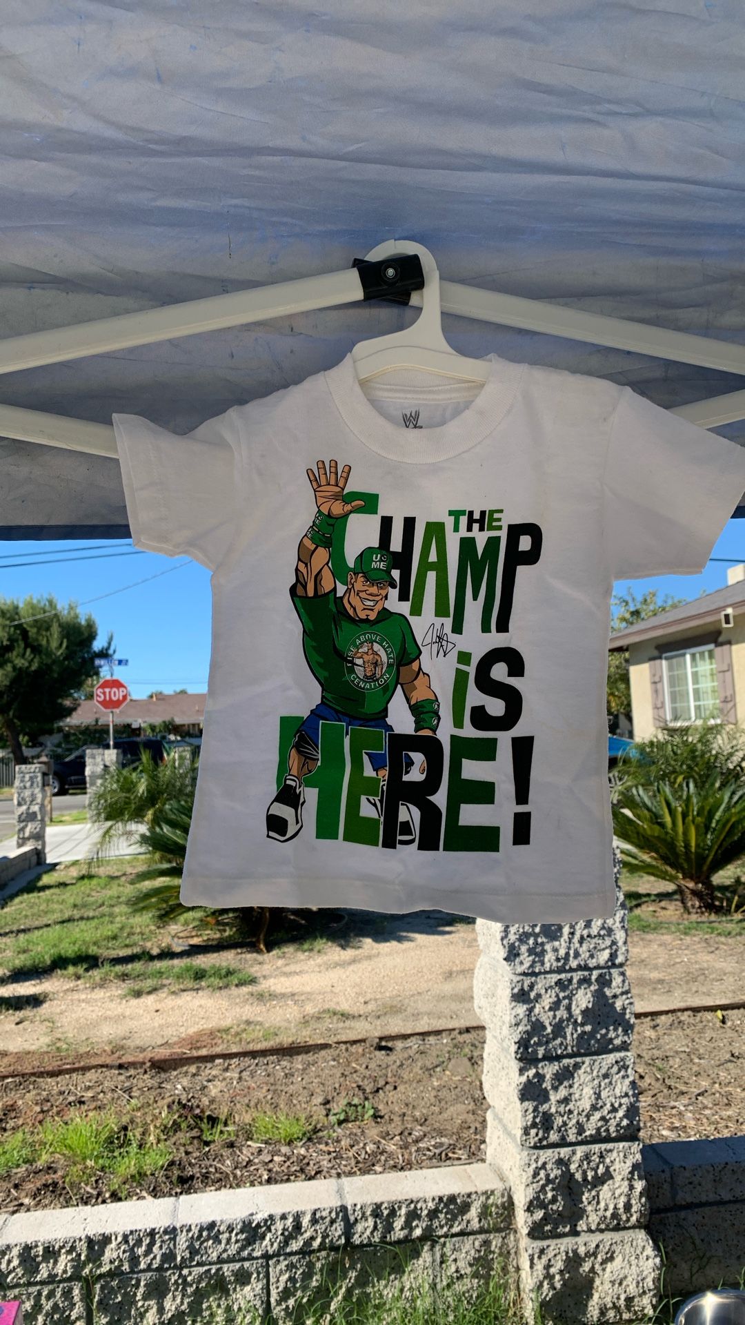 WWE JOHN CENA TODDLER SHIRT SIZE 3T