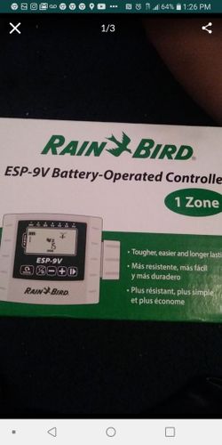Rain bird battery operated controllers