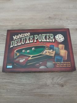 Yahtzee Deluxe Poker Game