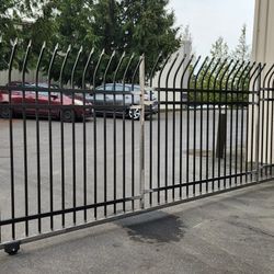 Driveway Iron Gate 23'wide 