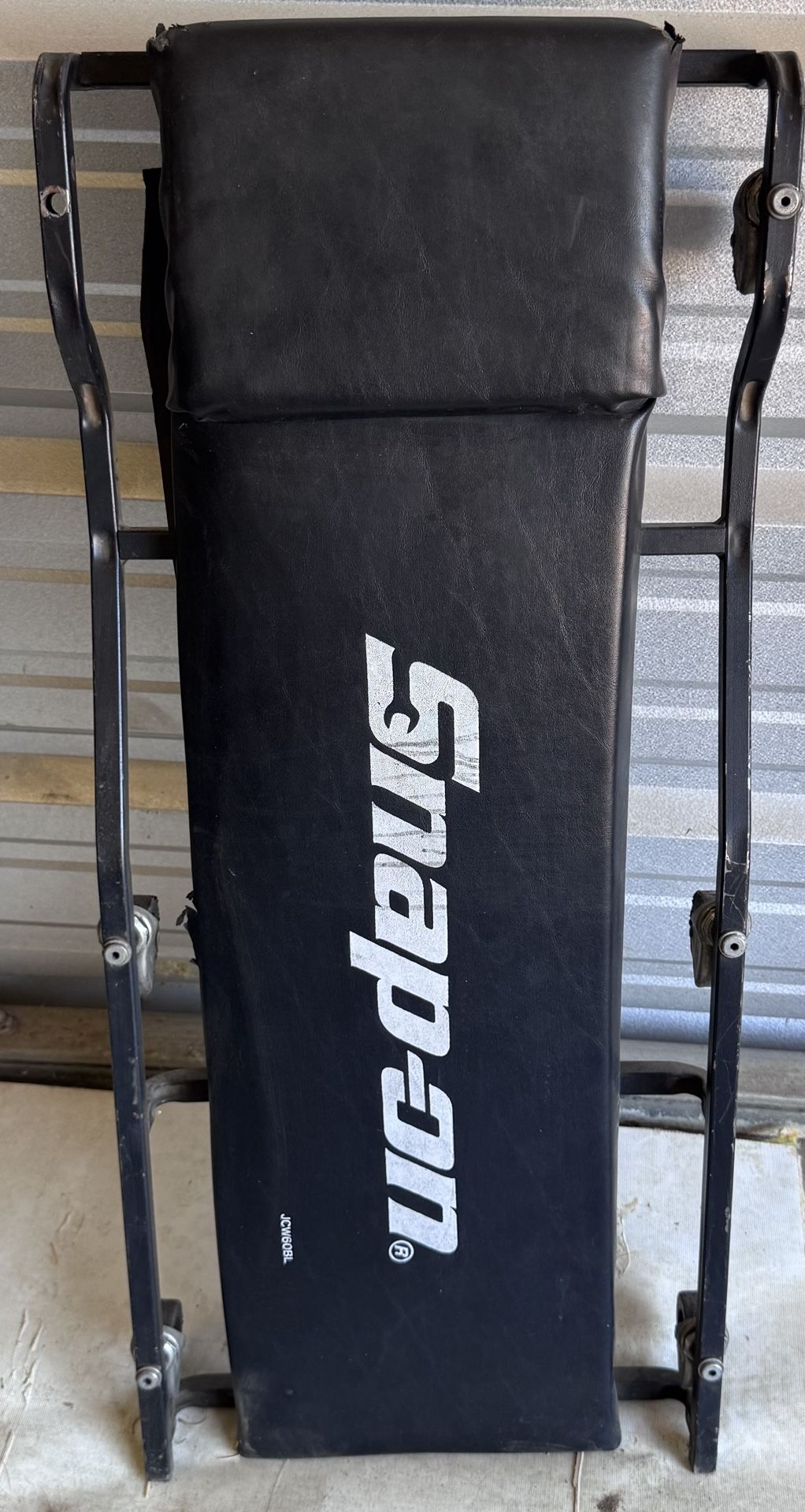 Snap-on Black Creeper Cart JCW60BL Mechanic