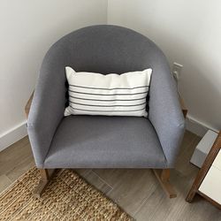 Fabric Rocking Chair - Super Comfortable!