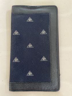 English Morocco Leather Bifold Wallet 7 Inch 