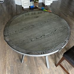 Brand New Breakfast Table With Glass Top
