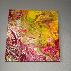 ink abstract painting