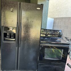 Refrigerador Y Estufa Electrico 