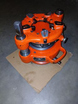 Ridgid 141 geared pipe threader 2 1/2" to 4" threading
