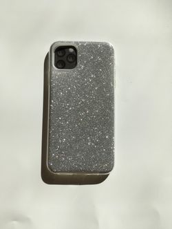 iPhone 11 pro max reinforced tpu silver case