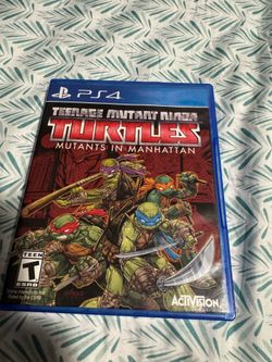 Teenage mutant Ninja turtles Mutants in Manhattan