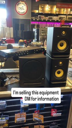 Interface and speakers