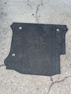 Jeep Wrangler Trunk Floor Mat 2007-2018