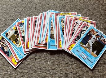 Complete set of Topps 1981  Drake Big Hitters Badebsll Cards