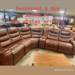 Sectional brand new power $3000