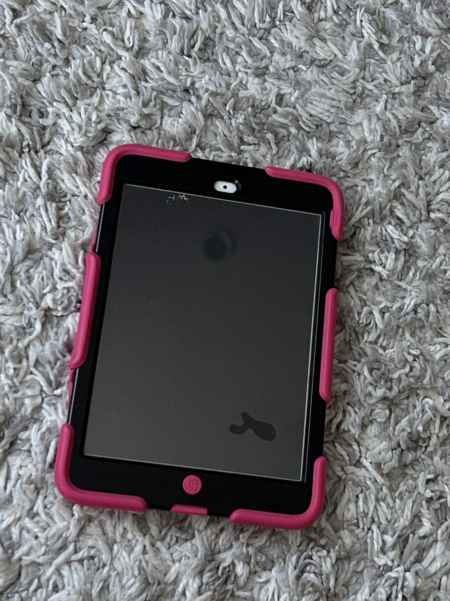 iPad With Pink Case