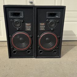 Proline Acoustics PA1200 Speakers Professional Series