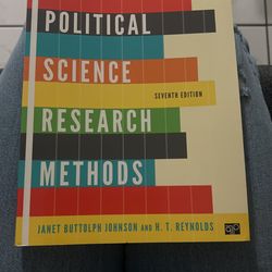 Political Science Research Methods 