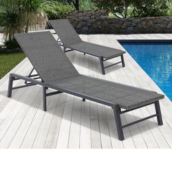 Outdoor Pool Lounge Chaise 