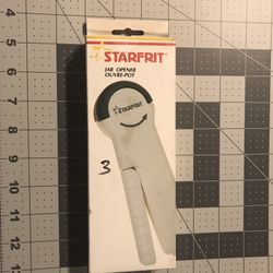 Brand new STARFRIT jar opener, made in France