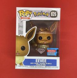 Funko Pop! Pokémon - Eevee Diamond Collection #(contact info removed) NYCC Shared Exclusive