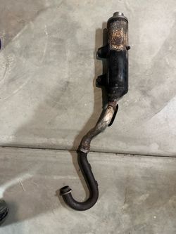2004 Yamaha YFZ 450 Stock Exhaust