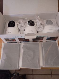 Solar cameras for home or office..