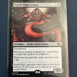 South Wind Avatar - Teenage Mutant Ninja Turtles (TMT) Magic The Gathering Mtg Card