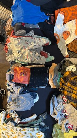 Over 60 Pieces Of Baby Boy Clothes 0 To 9 Months $80 For All