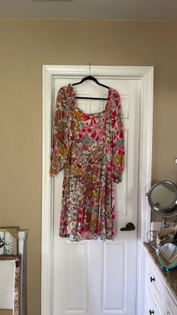 Plus Sized Floral Dress 3x