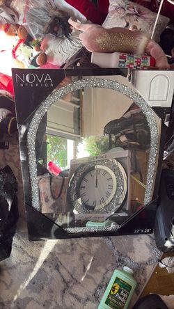 “Nova” mirror silver